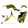 Kit Déco Quad Eraser Fluo Yamaha 90 Raptor Jaune (2009-2023)