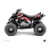 Kit Déco Quad Predator Yamaha 90 Raptor Rouge (2009-2023)