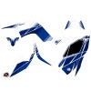 Kit Déco Quad Stripe Yamaha 90 Raptor Bleu Nuit (2009-2023)