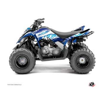 Kit Déco Quad Eraser Yamaha 90 Raptor Bleu (2009-2023)