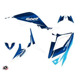 Kit Déco Quad Stage Yamaha 90 Raptor Bleu (2009-2023)