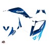 Kit Déco Quad Stage Yamaha 90 Raptor Bleu (2009-2023)