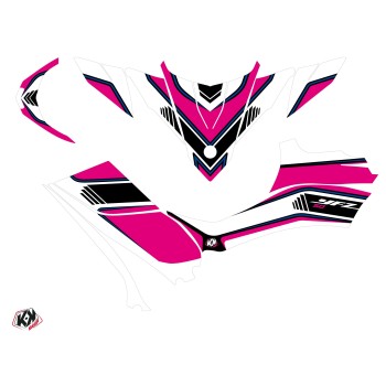 Kit Déco Quad Corporate Yamaha 50 YFZ Rose (2016-2023)