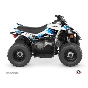 Kit Déco Quad Hangtown Yamaha 50 YFZ Blanc (2016-2023)