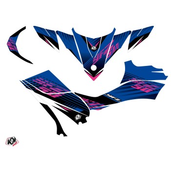 Kit Déco Quad Flow Yamaha 50 YFZ Rose (2016-2023)