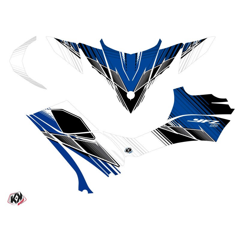 Kit Déco Quad Stripe Yamaha 50 YFZ Gris (2016-2023)