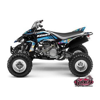 Kit Déco Quad Kenny Yamaha 450 YFZ Bleu (2004-2009)