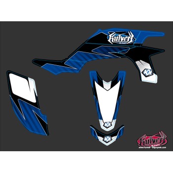 Kit Déco Quad Factory Yamaha 450 YFZ Bleu (2004-2009)