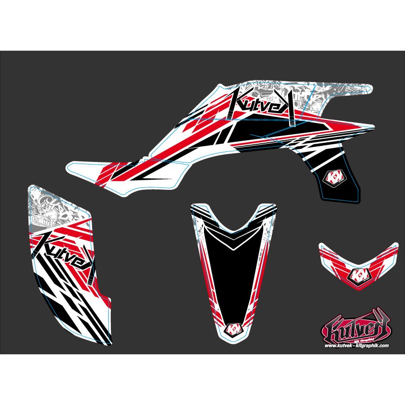 Kit Déco Quad Spirit Yamaha 450 YFZ Rouge (2004-2009)