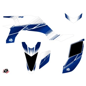 Kit Déco Quad Stripe Yamaha 450 YFZ Bleu Nuit (2004-2009)
