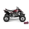 Kit Déco Quad Graff Yamaha 450 YFZ Rouge (2004-2009)