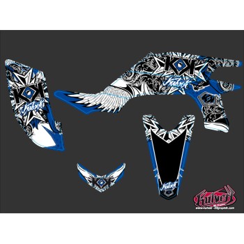 Kit Déco Quad Demon Yamaha 450 YFZ Bleu (2004-2009)