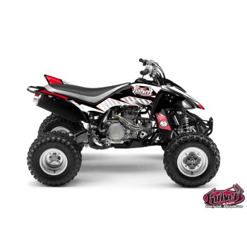 Kit Déco Quad Factory Yamaha 450 YFZ Rouge (2012-2013)