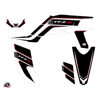 Kit Déco Quad Corporate Yamaha 450 YFZ Noir (2012-2013)