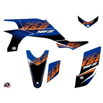 Kit Déco Quad Flow Yamaha 450 YFZ Orange (2012-2013)