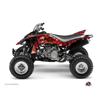 Kit Déco Quad Camo Yamaha 450 YFZ Rouge (2012-2013)
