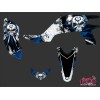 Kit Déco Quad Trash Yamaha 450 YFZ Noir Bleu (2012-2013)