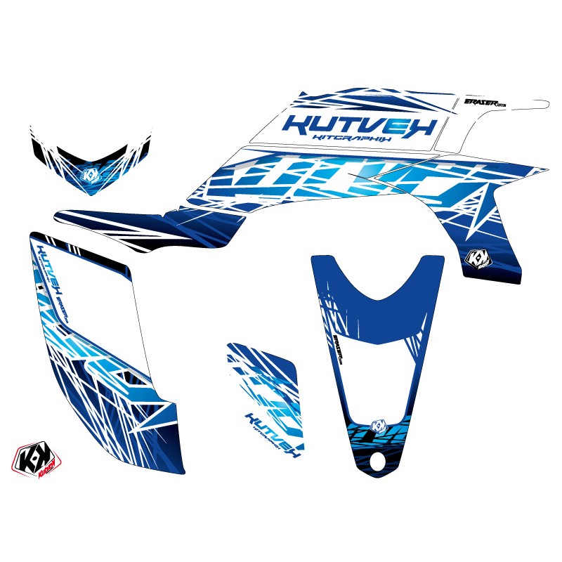 Kit Déco Quad Eraser Yamaha 450 YFZ Bleu (2012-2013)