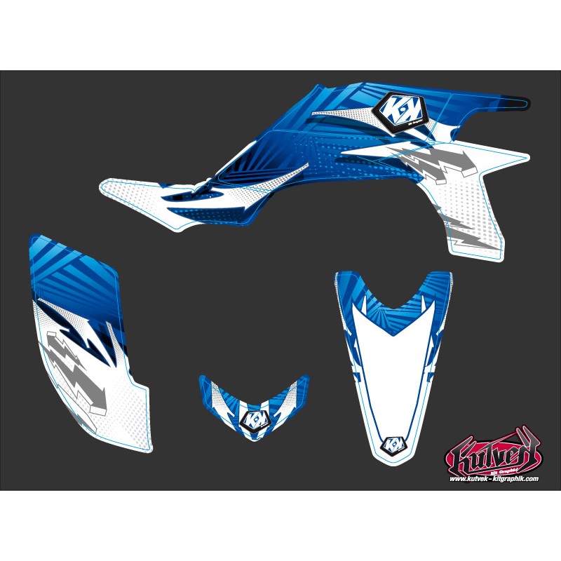 Kit Déco Quad Graff Yamaha 450 YFZ Bleu (2012-2013)