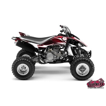 Kit Déco Quad Graff Yamaha 450 YFZ Rouge (2012-2013)