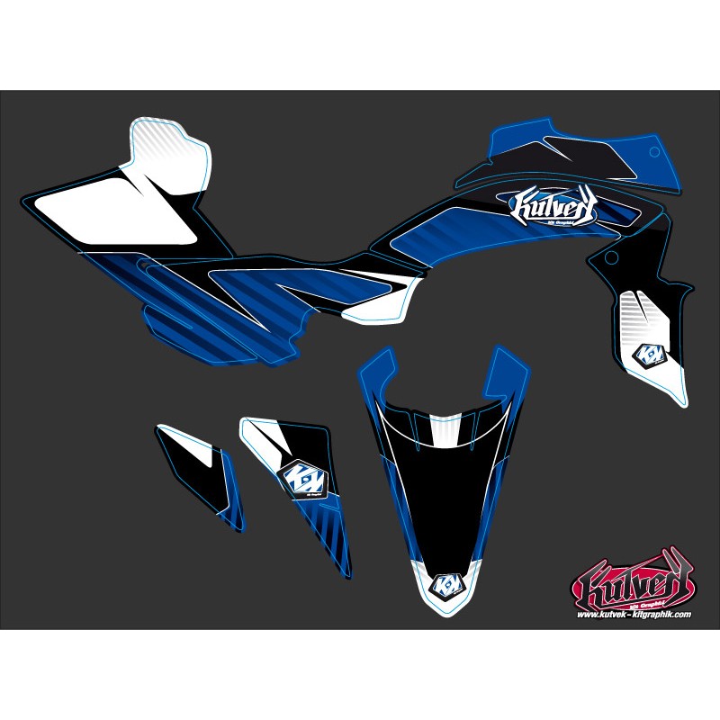Kit Déco Quad Factory Yamaha 450 YFZ R Bleu (2009-2013)