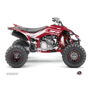 Kit Déco Quad Corporate Yamaha 450 YFZ R Rouge Noir (2009-2013)