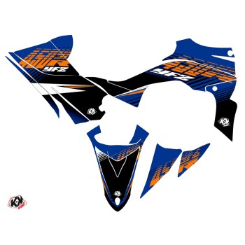 Kit Déco Quad Flow Yamaha 450 YFZ R Orange (2009-2013)