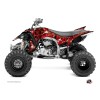 Kit Déco Quad Camo Yamaha 450 YFZ R Rouge (2009-2013)