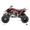 Kit Déco Quad Predator Yamaha 450 YFZ R Rouge (2009-2013)