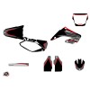 Kit Deco Moto Cross Dyna Honda 250 CR Noir