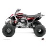 Kit Déco Quad Eraser Yamaha 450 YFZ R Rouge Blanc (2009-2013)