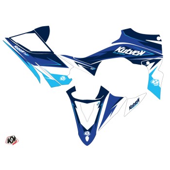 Kit Déco Quad Stage Yamaha 450 YFZ R Bleu (2009-2013)
