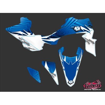 Kit Déco Quad Graff Yamaha 450 YFZ R Bleu (2009-2013)