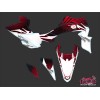 Kit Déco Quad Graff Yamaha 450 YFZ R Rouge (2009-2013)
