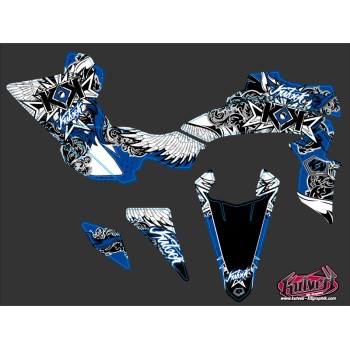 Kit Déco Quad Demon Yamaha 450 YFZ R Bleu (2009-2013)