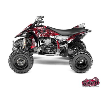 Kit Déco Quad Demon Yamaha 450 YFZ R Rouge (2009-2013)