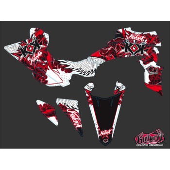 Kit Déco Quad Demon Yamaha 450 YFZ R Rouge (2009-2013)