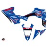 Kit Déco Quad Replica By Rapport K20 Yamaha 450 YFZ R Bleu Rouge (200