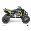 Kit Déco Quad Replica By Rapport K20 Yamaha 450 YFZ R Bleu Jaune (200
