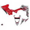 Kit Déco Quad Replica By Rapport K20 Yamaha 450 YFZ R Gris Rouge (200