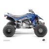 Kit Déco Quad Replica By Rapport K20 Yamaha 450 YFZ R Bleu Gris (2009