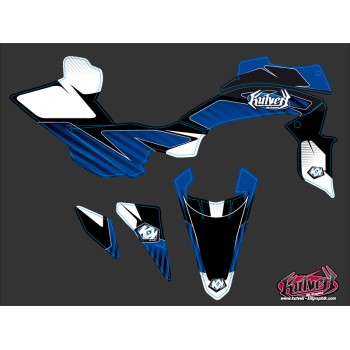 Kit Déco Quad Factory Yamaha 450 YFZ R Bleu (2014-2023)