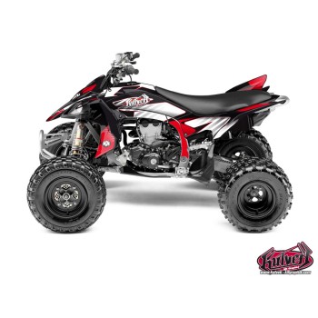 Kit Déco Quad Factory Yamaha 450 YFZ R Rouge (2014-2023)