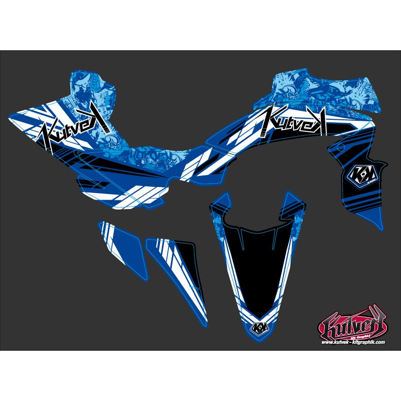Kit Déco Quad Spirit Yamaha 450 YFZ R Bleu (2014-2023)
