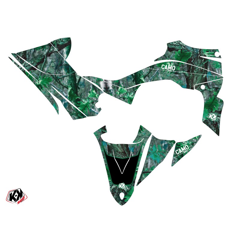 Kit Déco Quad Camo Yamaha 450 YFZ R Vert (2014-2023)