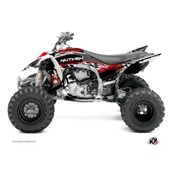 Kit Déco Quad Eraser Yamaha 450 YFZ R Rouge Blanc (2014-2023)