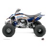 Kit Déco Quad Eraser Yamaha 450 YFZ R Bleu Orange (2014-2023)