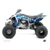 Kit Déco Quad Freegun Eyed Yamaha 450 YFZ R Bleu (2014-2023)