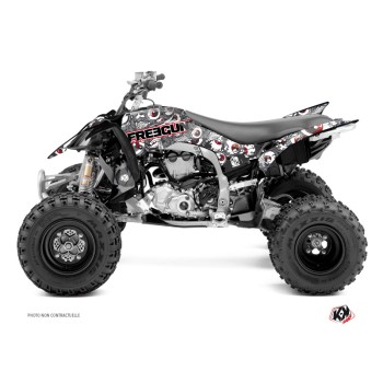Kit Déco Quad Freegun Eyed Yamaha 450 YFZ R Rouge (2014-2023)