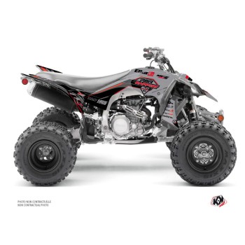 Kit Déco Quad Replica By Rapport K20 Yamaha 450 YFZ R Gris Noir (2014